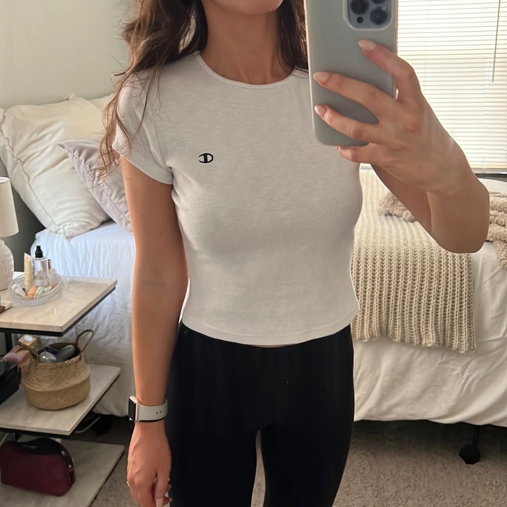baby tee | champion